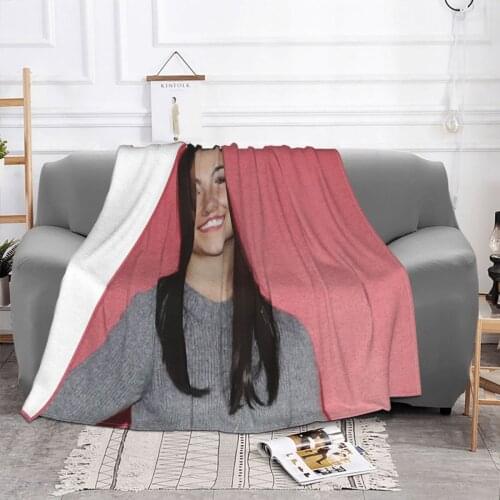 Charli Damelio Fur Faux Fur Infrared Sauna Comforters For Beds Decorative Bed Blankets Hoodie Blanket Sofa Cover Summer Blanket