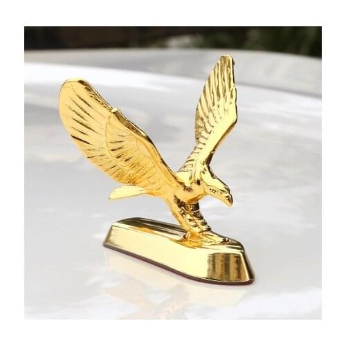 Dahong Spreading Wings 3D Metal Flying Eagle Totem Standing Standard Front Cover Fuel Tank Cap Car Standard Car Sticker Personal