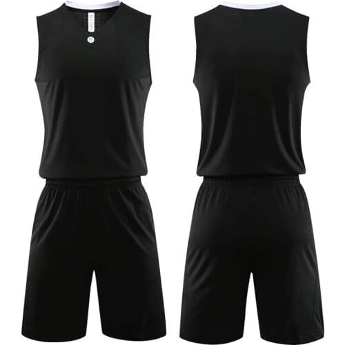 DIY Customized Basketball Jerseys men throwback Basketball Uniform Sets college tracksuits breathable basketball jerseys uniform