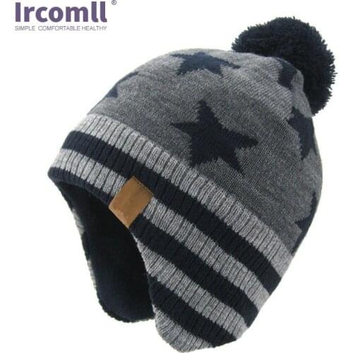 Зимние шапки для малышей Ircomll China At AliExpress