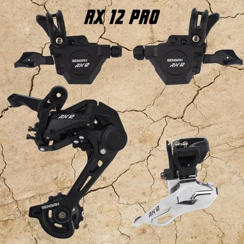 SENSAH Bicycle Bike RX12 PRO 12 2x12 Speed Trigger Shifter Lever Rear Derailleurs Group set For M7100 M8100 NX GX A5 A7 New