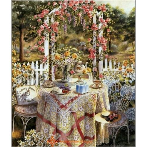 Embroidery Counted Cross Stitch Kits Needlework - Crafts 14 ct DMC color DIY Arts Handmade Decor - Fragrant Roses