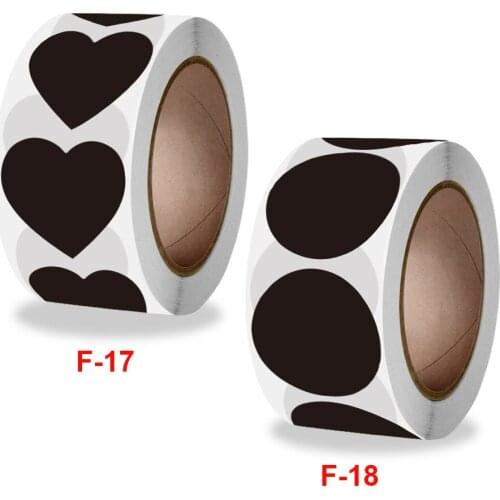 Love stickers self adhesive heart decoration label stickers