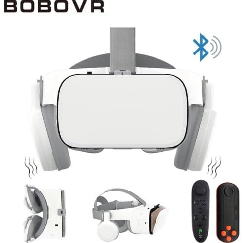 BOBOVR Z6 Upgrade 3D Glasses VR Headset Google Cardboard Bluetooth Virtual Reality Glasses Wireless VR Helmet For Smartphones