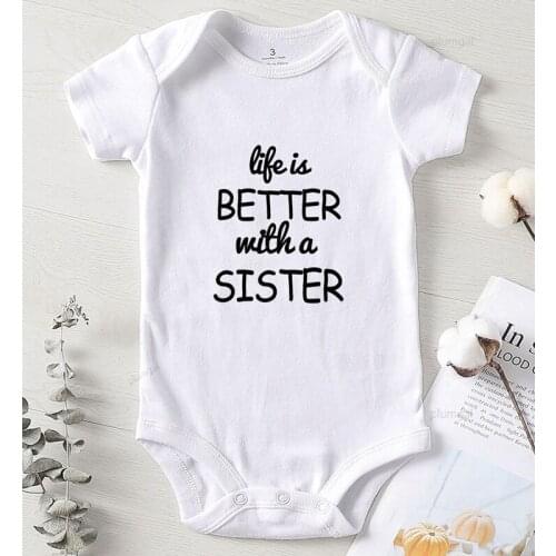 Clothing for Babies Infant Outfits Winter Jumpsuit Kids Newborn Baby Fall Clothes Cotton Toddler Girls Rompers Sister