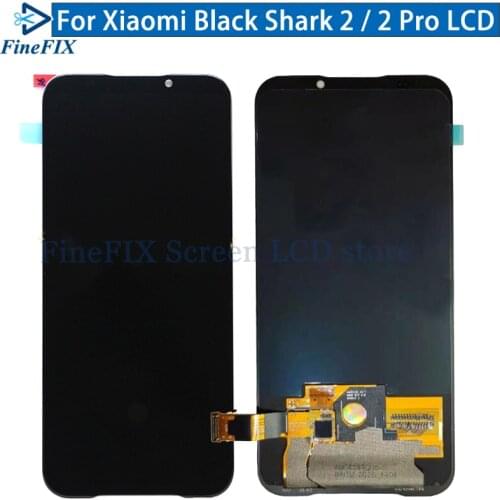 OLED For Xiaomi Black Shark 2 Lcd Screen Display+Touch Glass Assembly Replacement Parts For Xiaomi Black Shark 2 pro Lcd DLT-A0