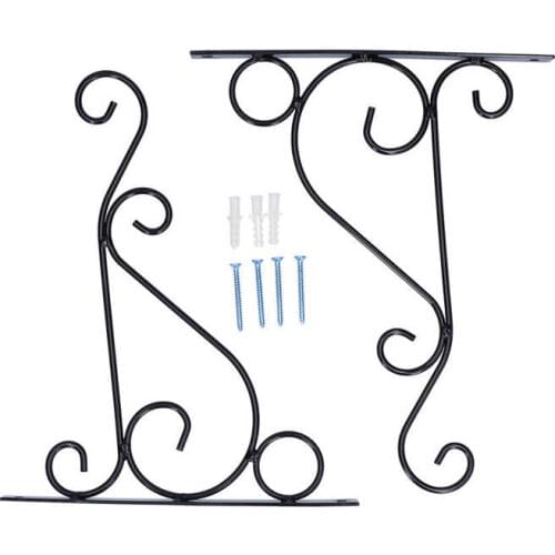 Hanging Bracket Black Wall Hook for Lanterns for Holiday Decorations for String Lights