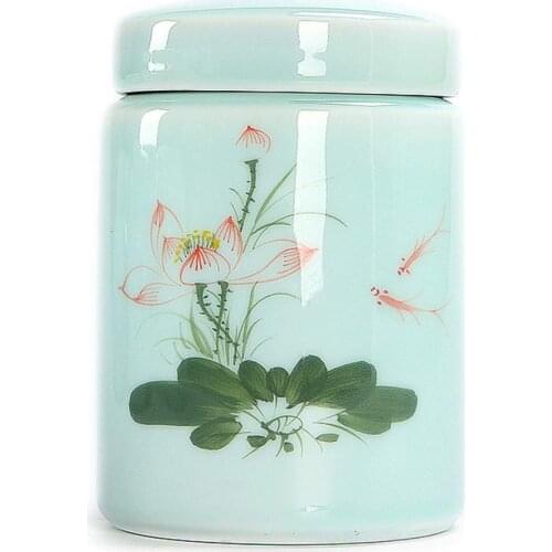 Pet urn Funeral Urn Ceramics Double Cover Seal waterProof Handcrafted for large pet A Small Amount Human Ashes