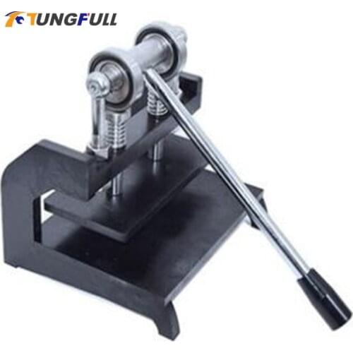Manual die cutting machine Hand Pressure Sampling Machine for Mold Leather Handmade Earring Die Cuts For Punching Clicker
