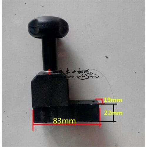 Woodworking Machinery Precision Carrier Plate Cutting Table Saw Positioning and the Baffle Plate Is Fixed Plastic Screw