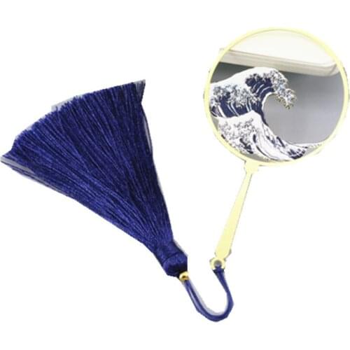 Japanese Style Wave bookmark Surfing Pendant Gift Metal Jewelry Brass Bookmark Kanagawa Off The Coast