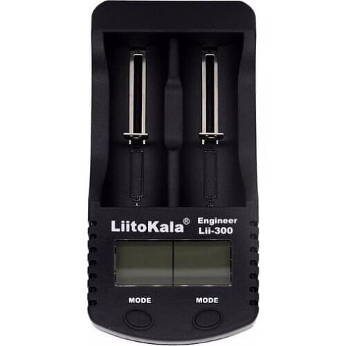 2017 New liitokala lii-300 18650 digital Battery Charger LCD Display Tests Battery capacity 18650 Carregador Bateria Charger Fre