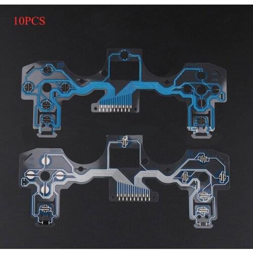 10PCS For PS4 Controller Conductive Film Keypad Flex Cable JM010-A/B/C/D/E Q81F