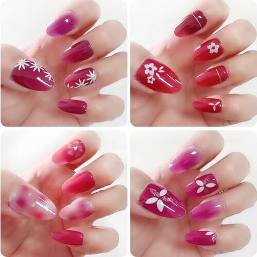 12pcs/sheet Nail Stickers Designer Nail Wraps Full Cover Nail Polish Sticker DIY Self-Adhesive Nail Art Decoration