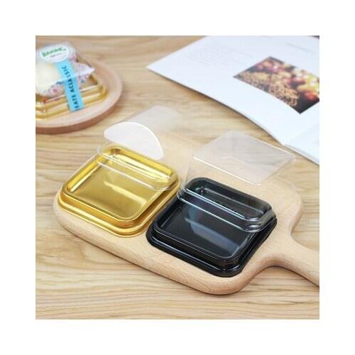 50/100/200sets Clear Plastic Wedding Cupcake Boxes for Bridal Shower Christmas Party Gift Boxes Cake Dome Packaging Favors Boxes