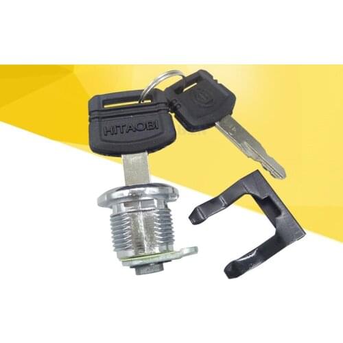 For HITACHI ZX 60 70 120 200 210 240 330 excavator side door lock hydraulic pump water tank side door lock core