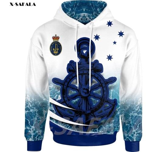 Australian ABORIGINAL Navy 3D Printed Hoodie Man Female Zipper Pullover Sweatshirt Hooded Jersey Streetwear Tracksuits