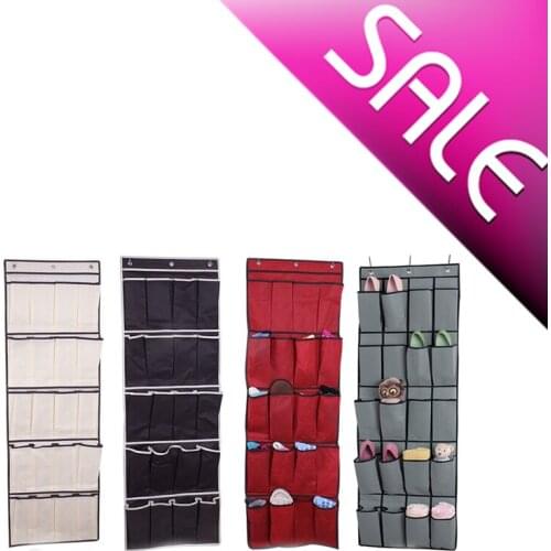 Hanging Closet Pocket Organizer for Underwear, Stocking, Toiletries Accessories, Bra, Sock CBME8002