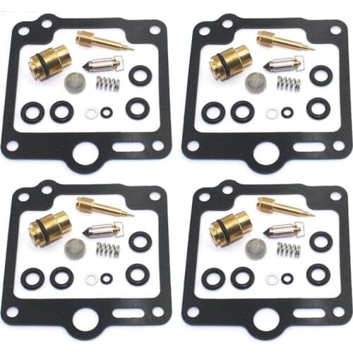 Repair kit Rebuild Kits 4sets Carburetor Carb For YAMAHA XJ900F 58L XJ900 XJ 900 F 58L Motorcycle carburetor needle seat part
