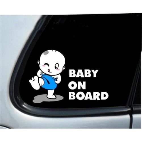 NetCat /baby kids on board/Funny car water proof/NOT PRINT/ Vinyl Car Sticker Decal/reflective