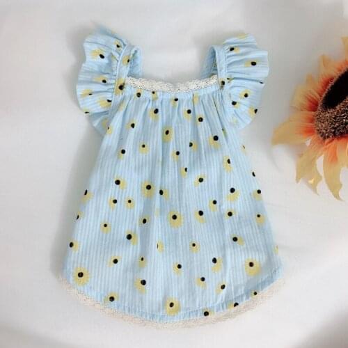 Small Dog Dress Cat Puppy Skirt Doggy Yorkshire Chihuahua Clothing maltese Pomeranian Schnauzer Poodle Bichon Pet Clothes Outfit