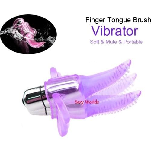 Sex Mini Silicone Mouth Tongue Vibrators For Women Clitoris Pussy Labia Stimulate Oral Licking Vibrating Lesbian Gay Sex Toys