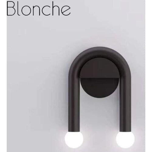 Modern Wall Lamp Led Nordic Lighting Fixture Minimalist Creative Living Bedroom Bathroom Bedside Decoration Indoor Sconces Light