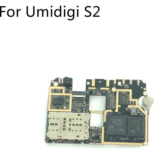 UMIDIGI S2 Used Mainboard 4G RAM+64G ROM Motherboard For UMIDIGI S2 Helio P20 Octa Core 6.0 inch 1440 x 720 Smartphone