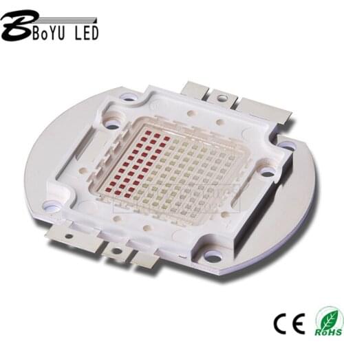 High power integrated RGB lamp beads COB integrated LED lamp beads 100W chip white warm white high quality DIY spotlight