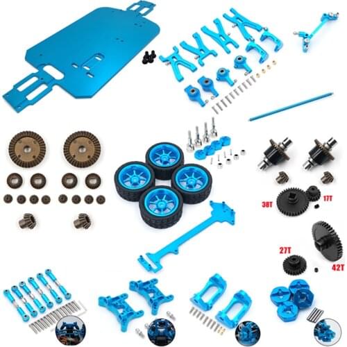 WLtoys A949 A959 A969 A979 A959-B A969-B A979-B RC Car spare parts Car bottom A949-23/A959-B-27 Upgrade metal differential