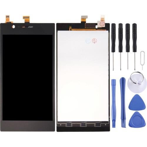 LCD Screen and Digitizer Full Assembly for Lenovo K900(Black)