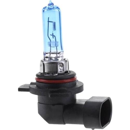 1Pc 9012 55W 6500K Ultra White Xenon Car Headlight 12V Automobiles High/Low Beam Halogen Headlamp Quartz Glass Light Lamp Bulb