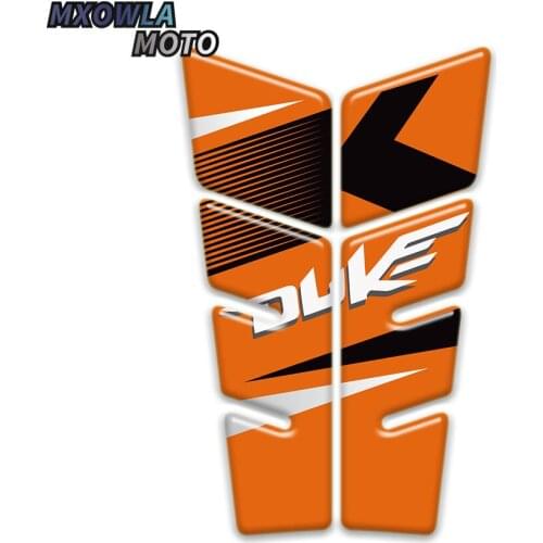 3D Reflective Sticker Decal Emblem Protection Tank Pad Cas Cap For DUKE390 DUKE RC390 High Quality Protector Decal Sticker