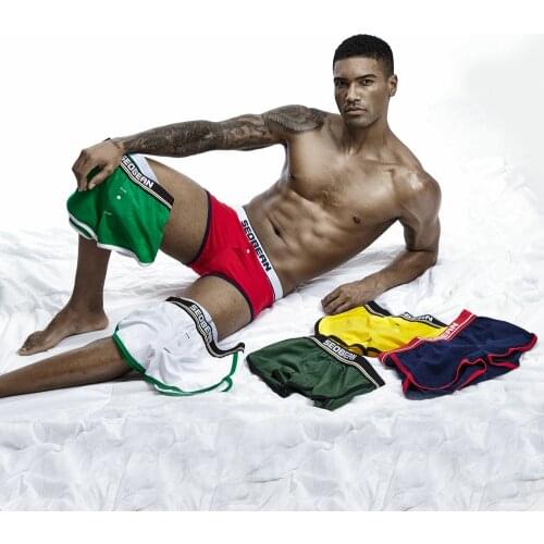 7 colors New Brand Men Boxer Mens Underwear Modal Letter Cueca Masculina Boxershorts Boxers Hombre Underpants