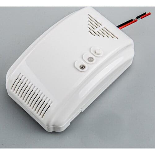 12V Combustible LPG Natural Gas Leak Detector Propane Alarm Accessories For RV Van Boat Long Bright Buzzer Sound