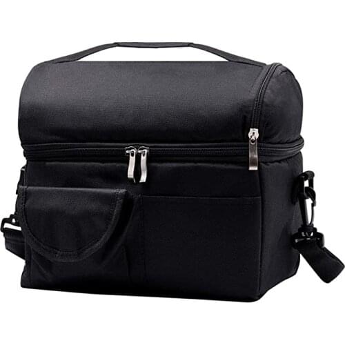 Insulated Thermal Cooler Lunch Box Food Bag for Women Men Kids Work Picnic Leakproof Thermal Ice Pack