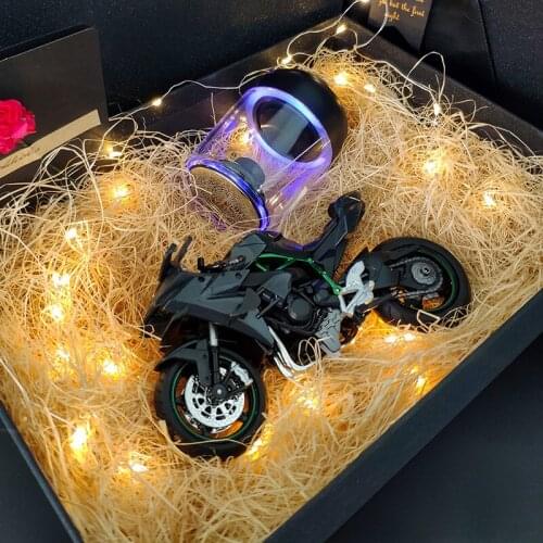 1/12 Scale Motorcycle Locomotive Alloy Model Simulation Static Metal Toy Creative Birthday Gift
