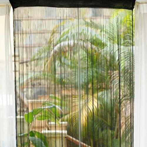 Fashion Fringe Window Divider Line Tassel Hanging String Window Door Curtain for Living Room Bedroom Home Decor