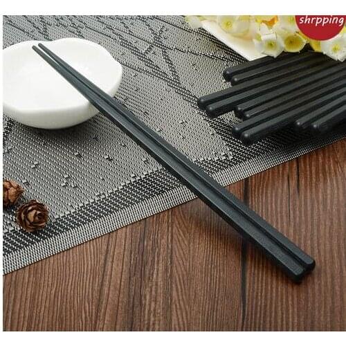Sushi chopsticks Reusable Japanese Non-Slip Hashi chop sticks glass fiber black blue pink chopstick 200pairs