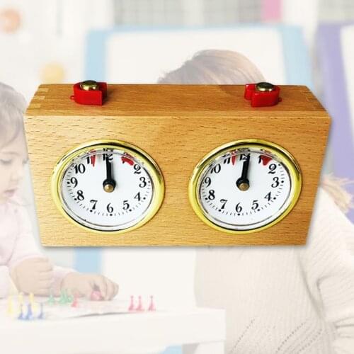 Chess timer, chess mechanical wooden table, chess simulation table, chess simulation table, chess simulation table