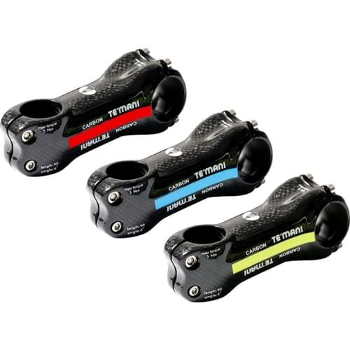 TEMANI carbon stem 6° 17° offset 70mm 80mm 90mm(135g) 100mm 110mm 120mm 28.6MM 31.8MM