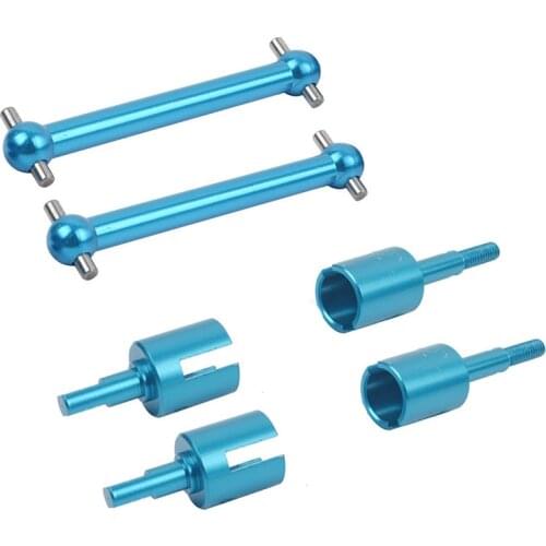 Aluminum Alloy Dog Bone Drive Shaft Gear Box Cup Joint for Tamiya TT-02B Upgrade Parts