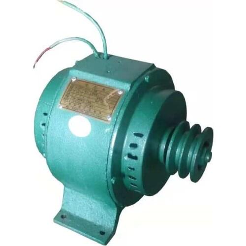 Horizontal type permanent magnet brushless generator is 220 v, 600 w to 1000 w belt wheel of pure copper wire