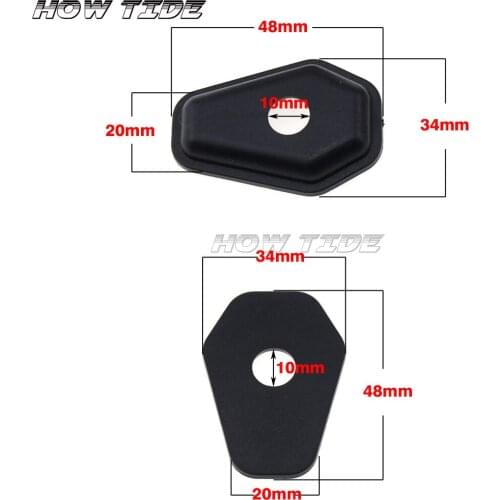 For GSX-R 600 GSXR 750 GSX-R 1000 GSX650F GSX1250FA SFV 650 Gladius DR-Z 400S Turn Signals Indicator Adapter Spacers