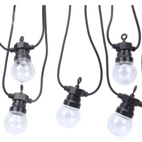 42ft 20bulb Led Globe Ball Fairy String Light Wedding Christmas Fairy Wedding Garden Party Patio Outdoor Waterproof Backyard