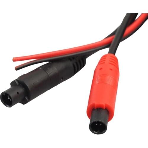 4m 6m 4-Pin Video Car Camera Connector Extension Cable Video HD Rearview Cord Car Accessories