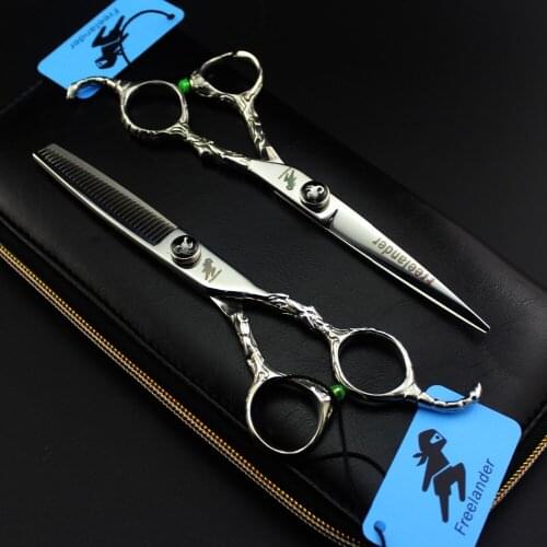 "and Meticulous Workmanship 6.0 Inch Scorpion Handle Hairdressing Scissors Unique Hairdressing Tools Fashion Scissors Durable"