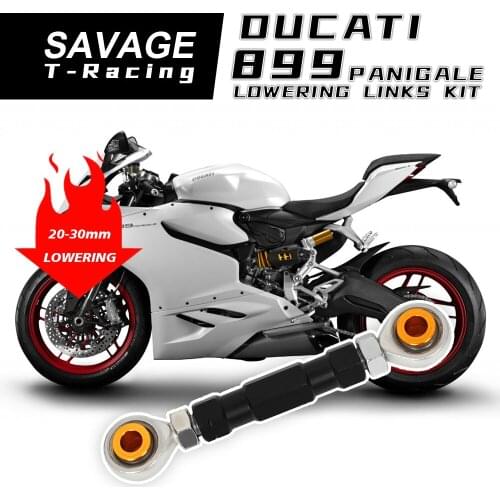 2013-2019 Rear Shock Suspension Lowering Links Kit For DUCATI 899 959 1199 Panigale 2017 2018 Motorcycle Accessories Adjustable