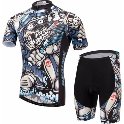 2016 New! XINTOWN New Arrival Men Cycling Bike Bicycle Sports Clothing Short Sleeve Jersey Quick Dry (BIB) Shorts Ropa Ciclismo