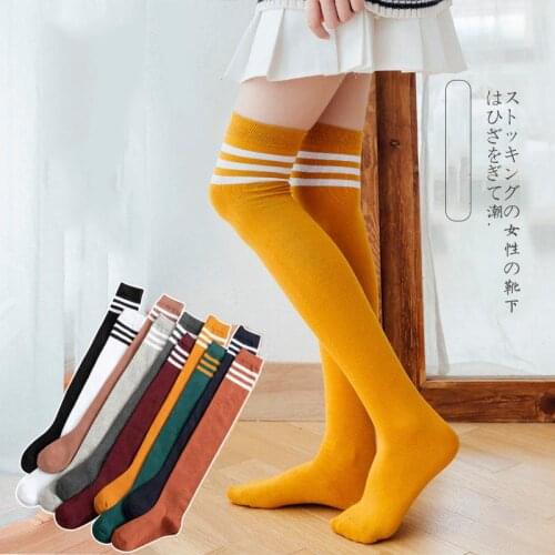 2020 New Winter Socks Womens Long Socks Calf Socks Knee Socks Fashion Trend Ladies Long Socks Girls White Thigh High Socks